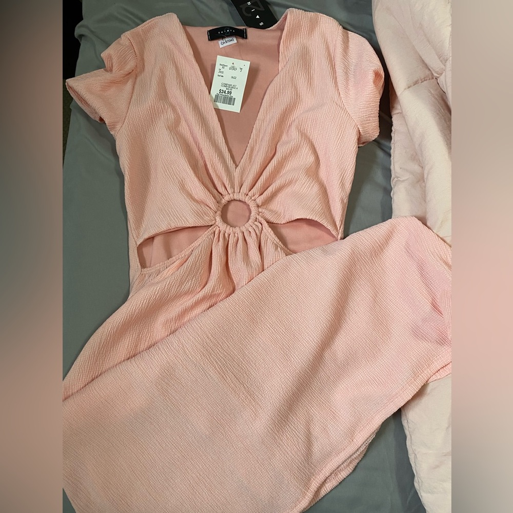 Pink summer dress